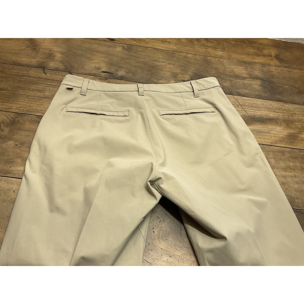 Lululemon Commission Pants Mens 34x32 Beige Performance Stretch Casual LM5AEXS - Picture 5 of 10